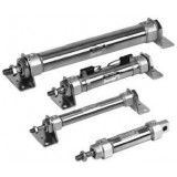 SMC cylinder Basic linear cylinders CM2 C(D)M2Y, Smooth Air Cylinder, Low Friction, Low Speed, Double Acting